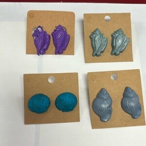 SEASHELL EARRINGS🥰🐠